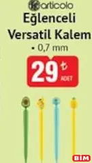 ARTİCOLO EĞLENCELİ VERSATİL KALEM 0,7 MM